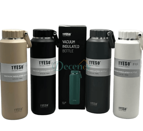 Elegant TYESO Thermal Bottle – 710ML Vacuum Insulated