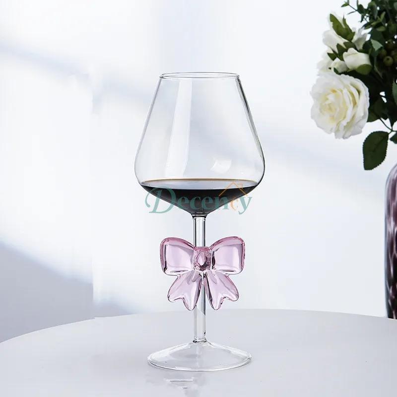Luxury Rose Shaped Glass