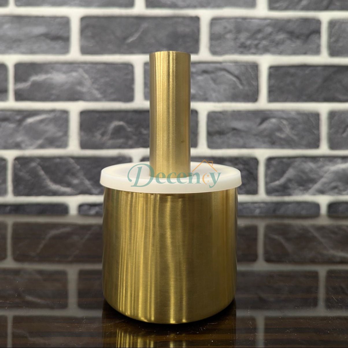 Stainless Steel Mortar and Pestle Kitchen Food Tools - Golden