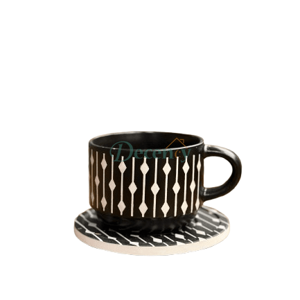 Danny Home™ 6 Pcs Cup & Saucer Set  ( 2 )