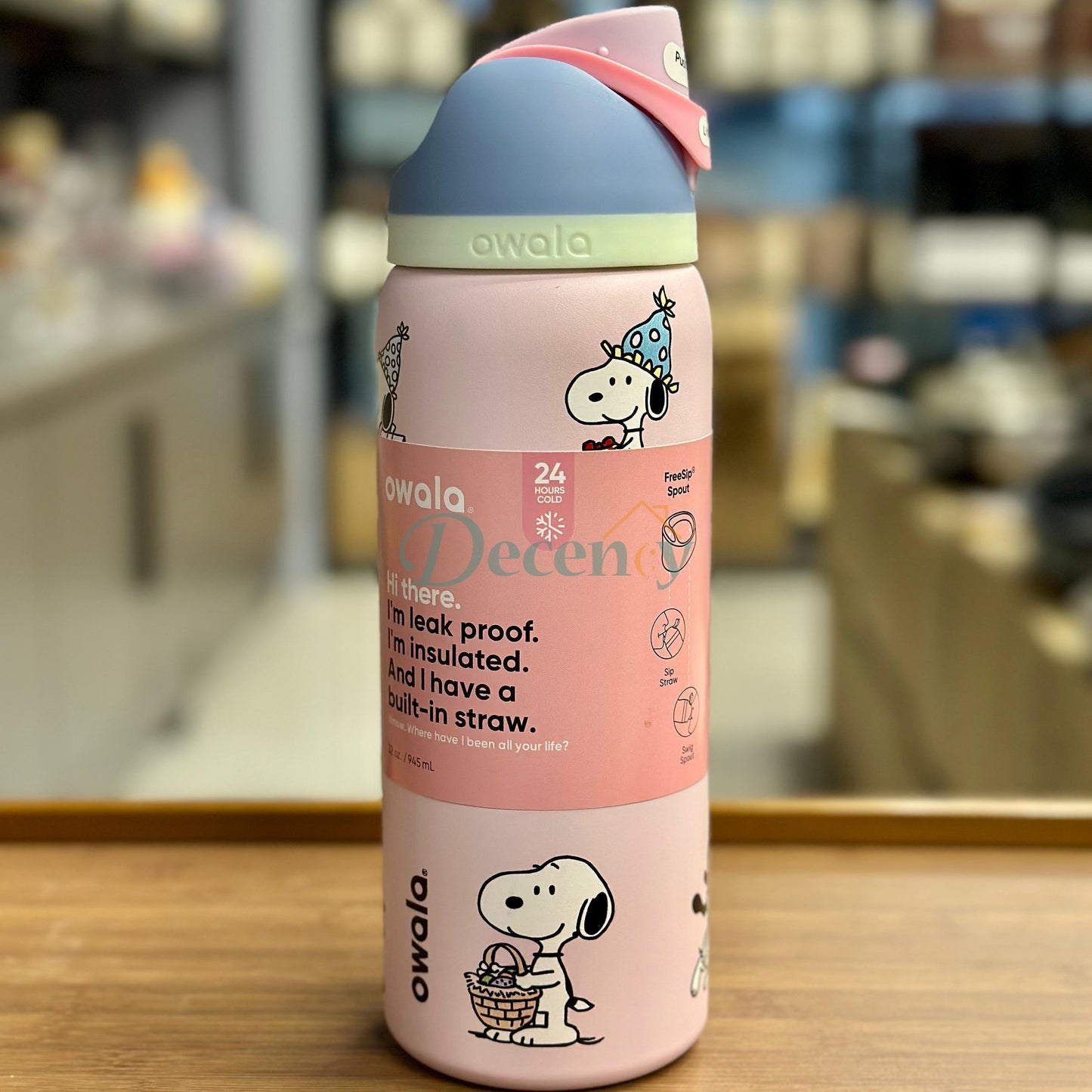 Owala FreeSip® Water Bottle - 32oz | Snoppy