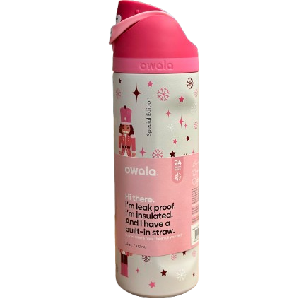 Owala FreeSip® Water Bottle - 24oz | Nut Cracker