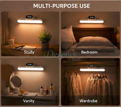 LED Light with Display Light Bar Time Display