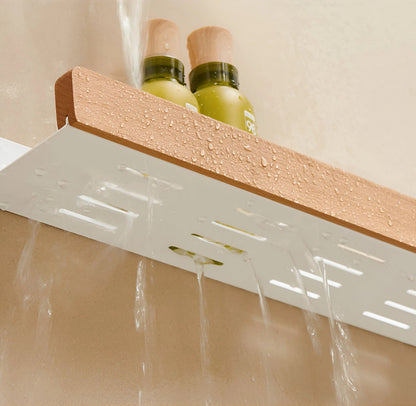 AquaLine Self-Adhesive Wall Mount Storage Shelf – Durable ABS Plastic