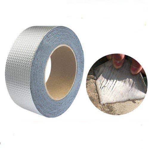 Aluminum Foil Thickened Butyl Waterproof Tape (1.5 meter)