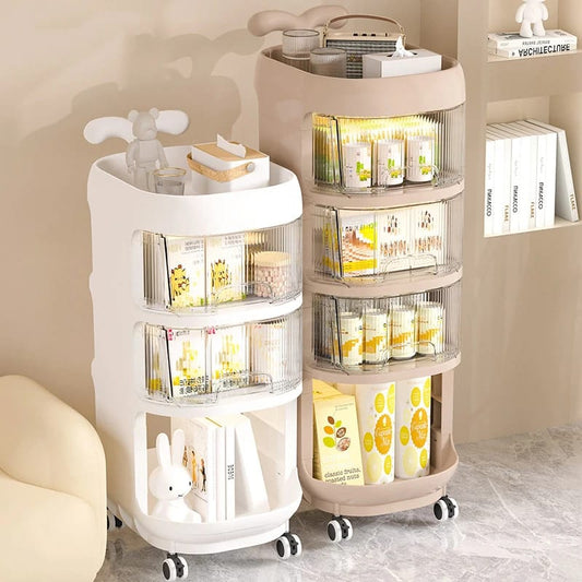 4-Tier Multipurpose Rolling Storage Trolley