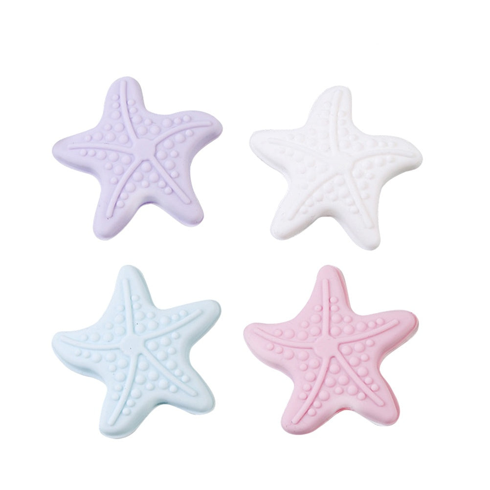 4 Pcs Silicone Stars Door Stopper