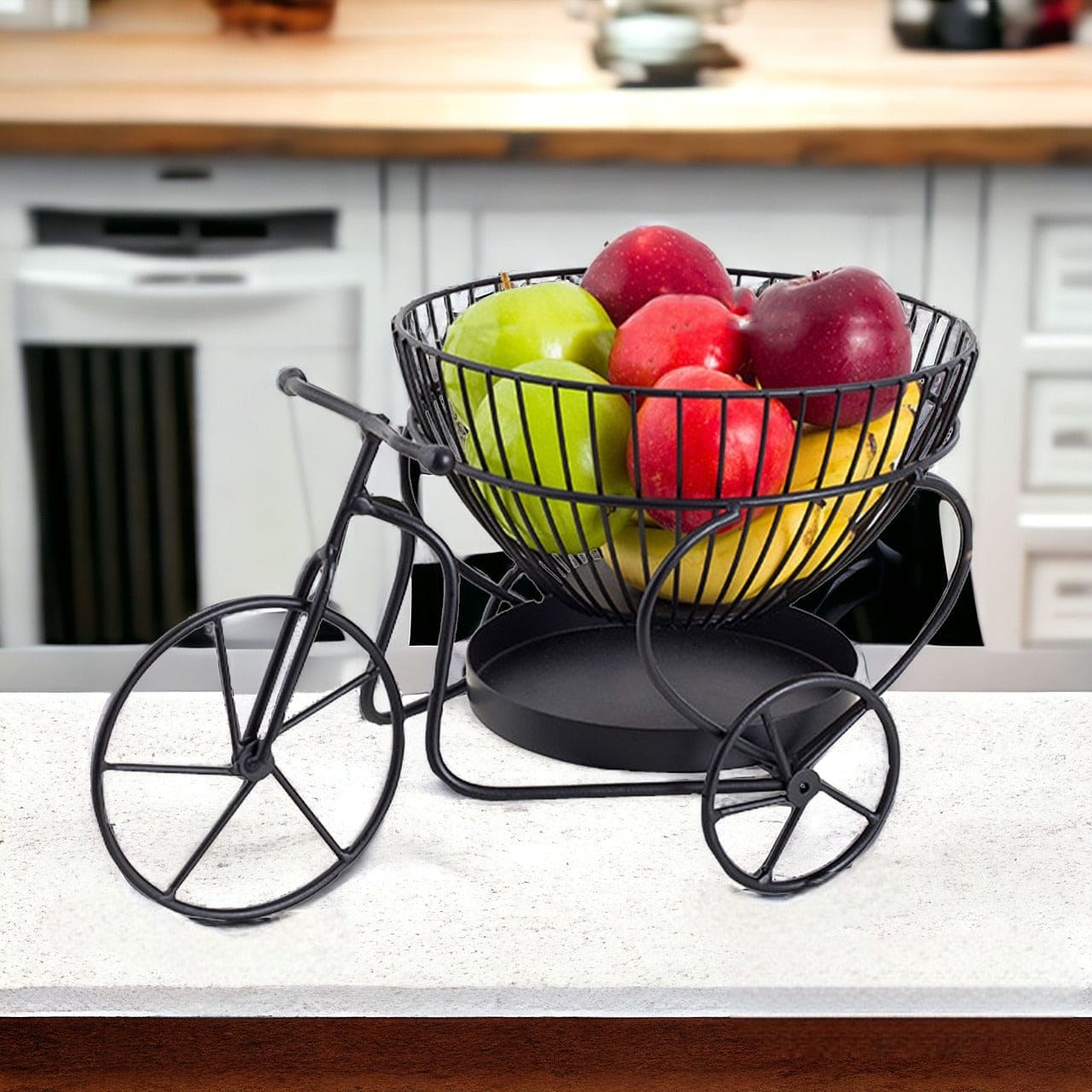 Tricycle Metal Fruit Basket