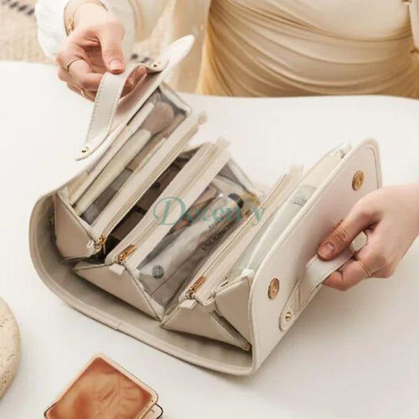 Foldable Large Capacity Travel Cosmetic Bag