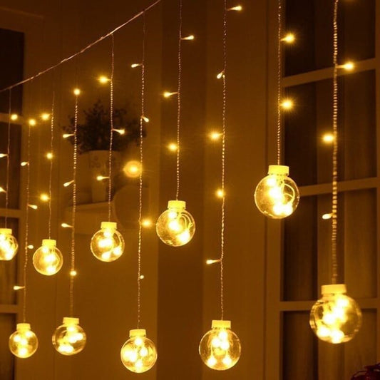 Wishing Ball curtain light string