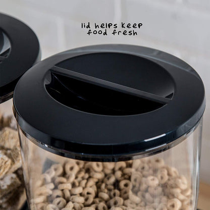 3 PARTITION FOOD STORAGE DISPENSER