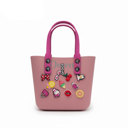 Elegant Crocs Style Vintage Tote Bag for Women (Exclusive Designer Shoulder Handbag)