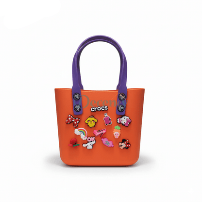 Elegant Crocs Style Vintage Tote Bag for Women (Exclusive Designer Shoulder Handbag)