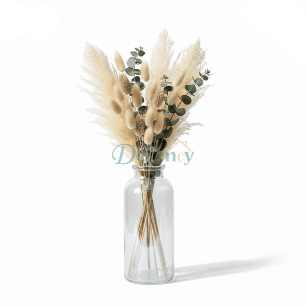 Danny Home Elegant Glass Vase – 5.8x24x9.8cm