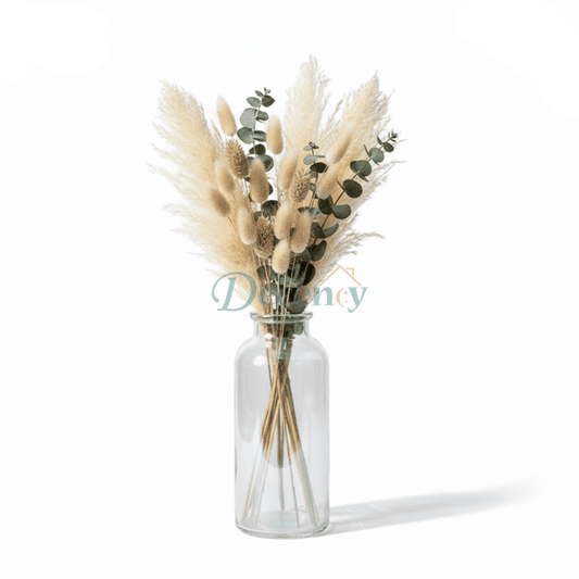 Danny Home Elegant Glass Vase – 5.8x24x9.8cm