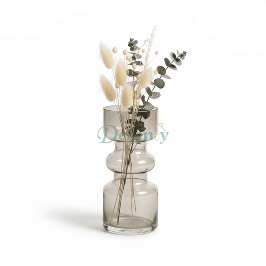 DANNY HOME GLASS VASE 9.4X18X9.2CM