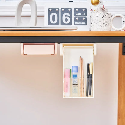 Under-Desk Hidden Storage Box