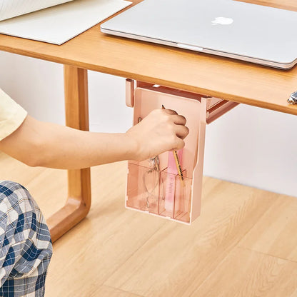 Under-Desk Hidden Storage Box