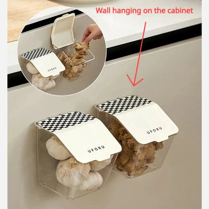 1 Pc Wall-mounted Kitchen Storage Box