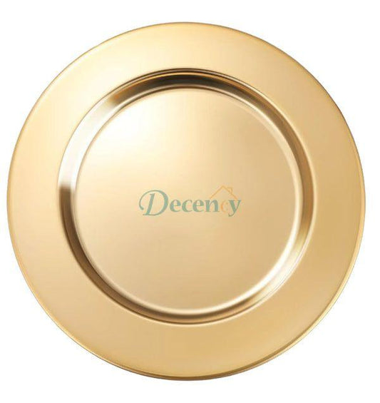 Elegant Juliana Gold Serving Plate
