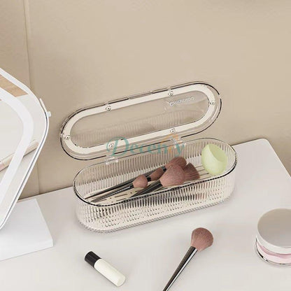 2 in 1 Cutlery Organizer, Kitchen Utensil Organizer with Draining Tray