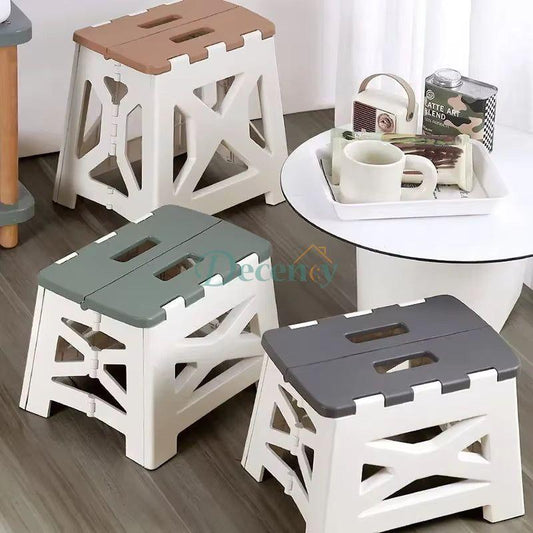 Non-Slip Folding Step Stools with Handle