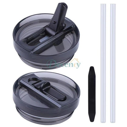 3Pcs 40oz  Stanley  Tumbler Flip Straw , Lid , Handle Water Proof