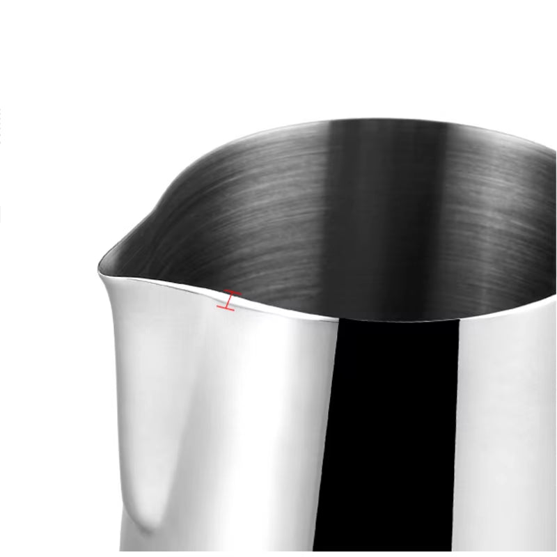 Stainless Steel Milk Frothing Pitcher Silver Foamer