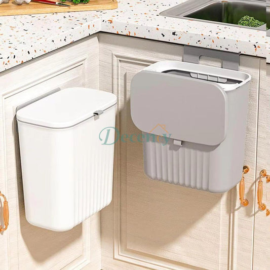 Wall Mount Trash Can Smart Storage Cabinet Bucket