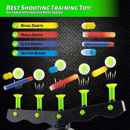 Electric hover shot target practice toys