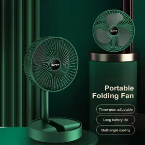 Desktop Telescopic Rechargeable Fan