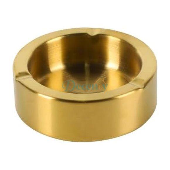 Luxe Flame Gold Ashtray ( 12CM)