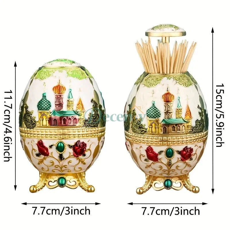 Elegant European-Style Automatic Toothpick Dispenser