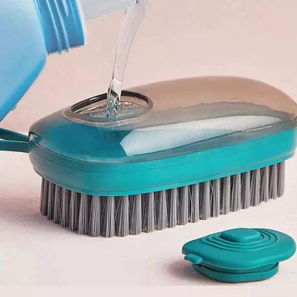 Hydraulic Cleaning Brush Liquid Soap Dispenser