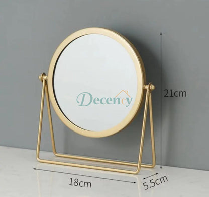 NORDIC GOLDEN  DESKTOP MIRROR