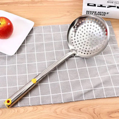 Stainless Steel Long Handle Strainer Colander