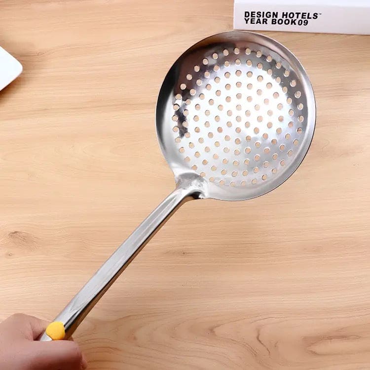 Stainless Steel Long Handle Strainer Colander
