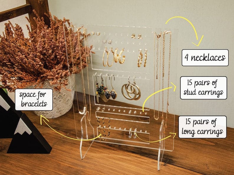 Acrylic Jewellery Stand