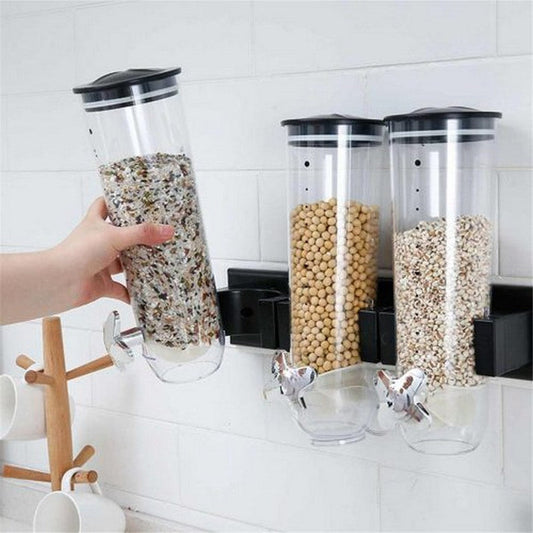 Triple Snack Grain Container