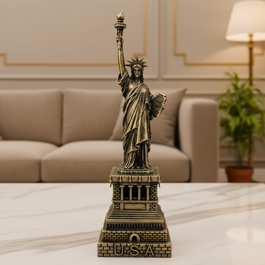 Vintage Liberty Landmark Metal Showpiece