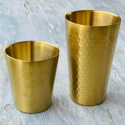 Stainless Steel Golden Cup