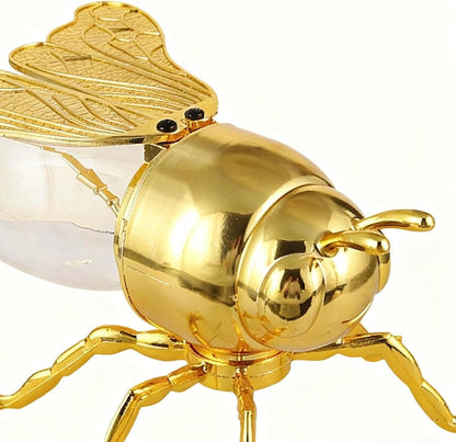 Bee Shaped Honey Jar Glass