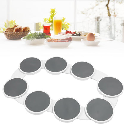 Premium Expandable Lazy Susan Turntable – 360° Rotating Dining Table Organizer