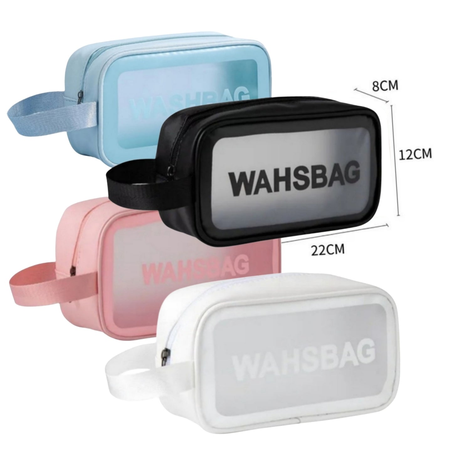 3 Piece Set Travel Water-proof Wash Bag