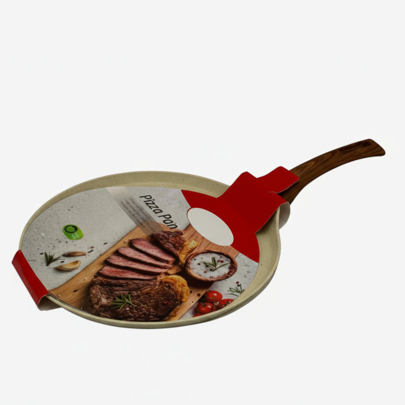 Imported Premium Non-Stick Pizza Pan – 30 CM, Durable & Easy-Clean