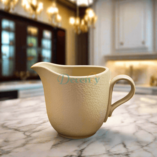ceramic milk jug 300cc, textured creamer jug, Winsor England creamer, tea set milk pot, elegant ceramic pourer