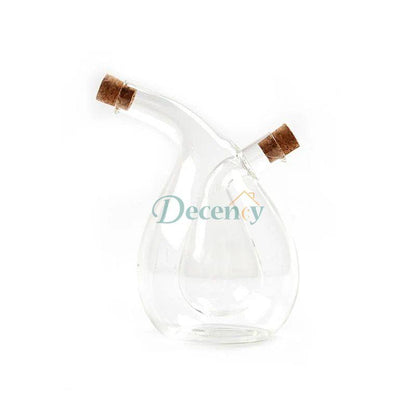 2 in 1 Oil & Vinegar Glass Jar