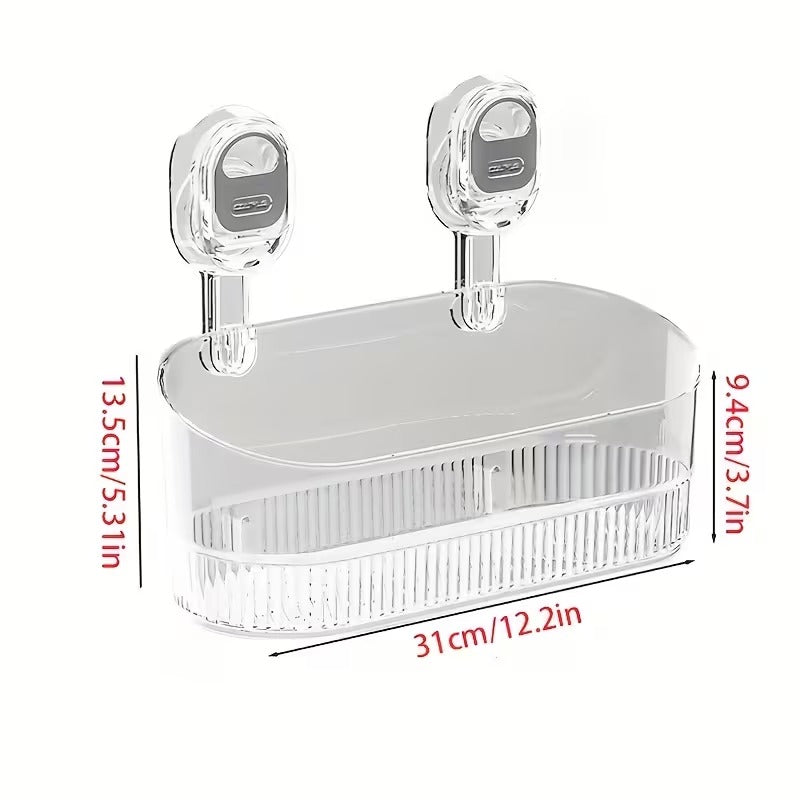 Luxury Acryli Bathroom Storage Shelf