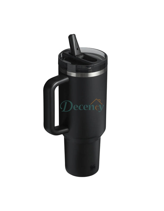 The Quencher ProTour Flip Straw Tumbler | 40 OZ Black fade