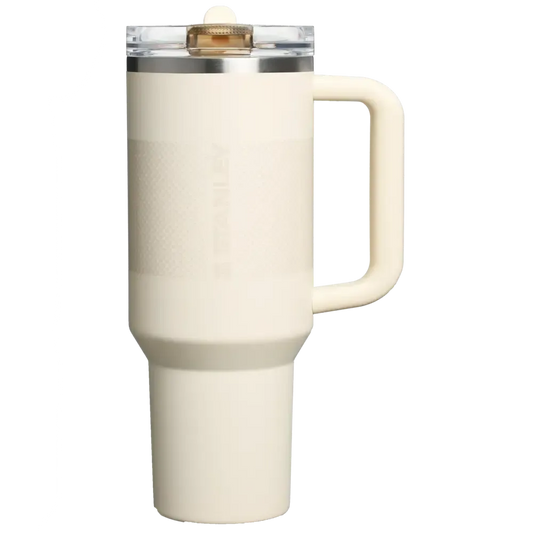 THE QUENCHER PROTOUR FLIP STRAW TUMBLER 40OZ - CREAM FADE